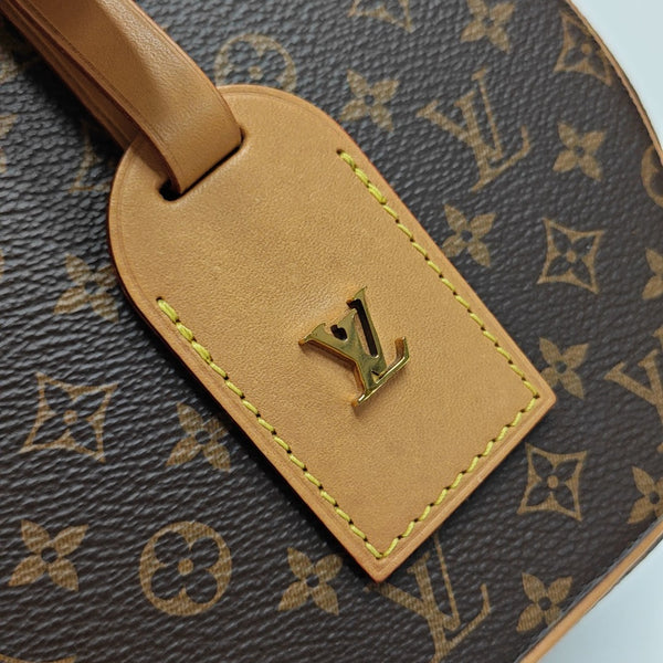 BOITE CHAPEAU PM Monogram Coated Canvas Brown