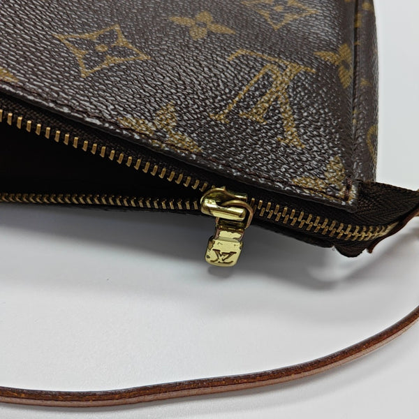 ACCESSOIRES Monogram Coated Canvas Brown