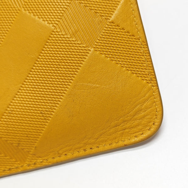 Calfskin Clutch Yellow