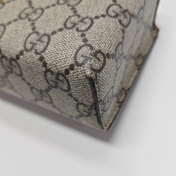 Ophidia Mini Monogram Coated Canvas Beige