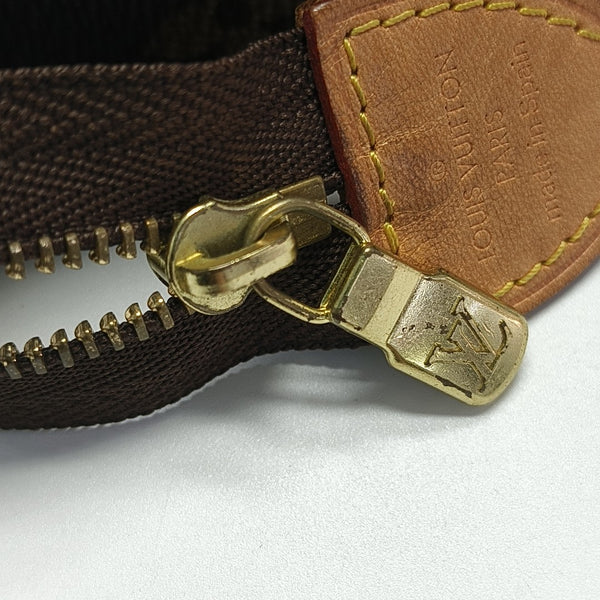 TOILET POCKET 26 Monogram Coated Canvas Brown