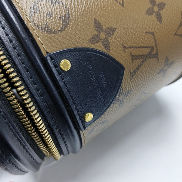 CANNES PM Monogram Coated Canvas Brown