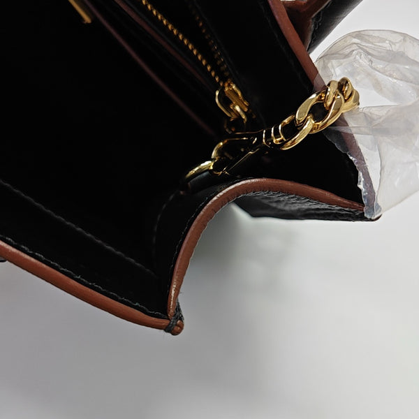 Miu Lady Calfskin Black