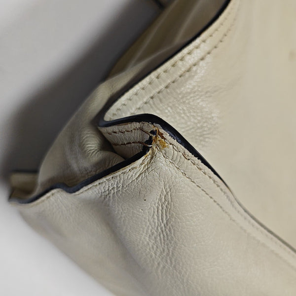 Calfskin Tote Bag White