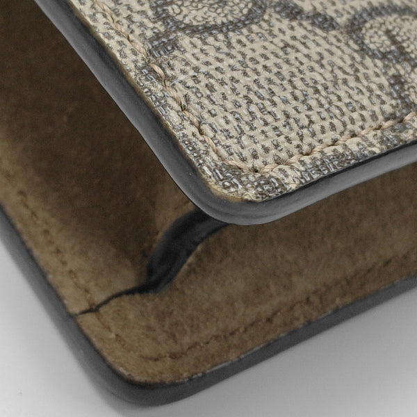 Dionysus Super Mini Monogram Coated Canvas Beige