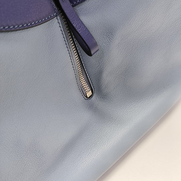 Hammock Small Calfskin Blue