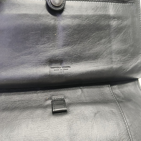 Calfskin Clutch Black