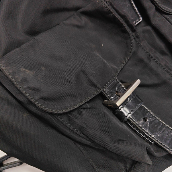 Vela Small Nylon Black
