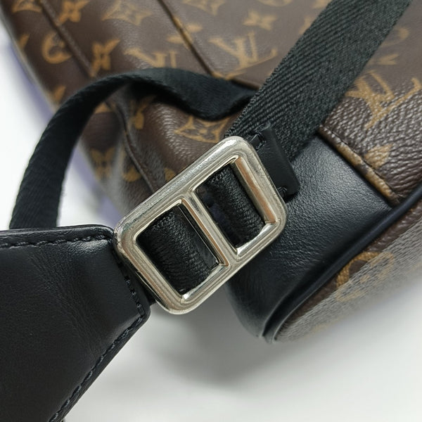 CHRISTOPHER PM Monogram Coated Canvas Brown