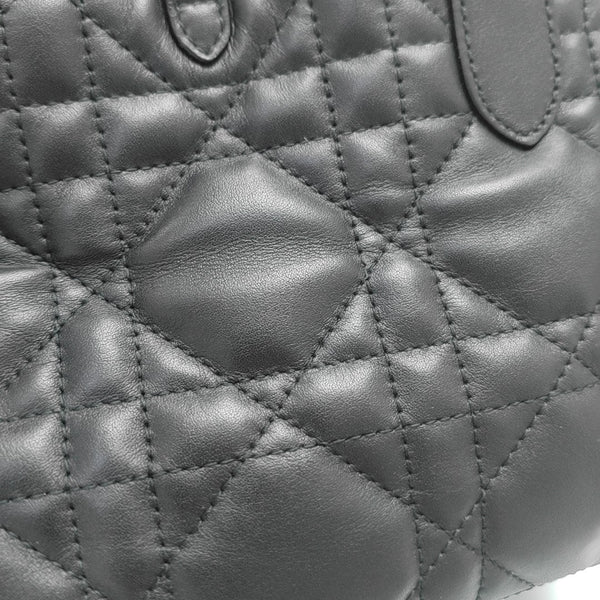 Toujours Small Cannage Calfskin Black