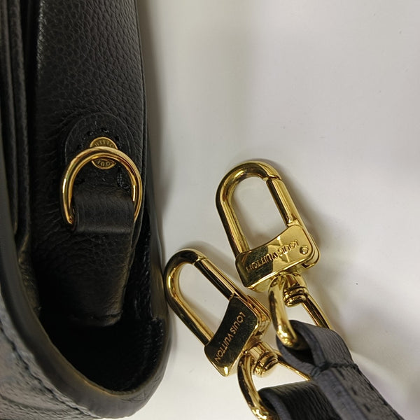 MÉTIS MM Monogram Calfskin Black