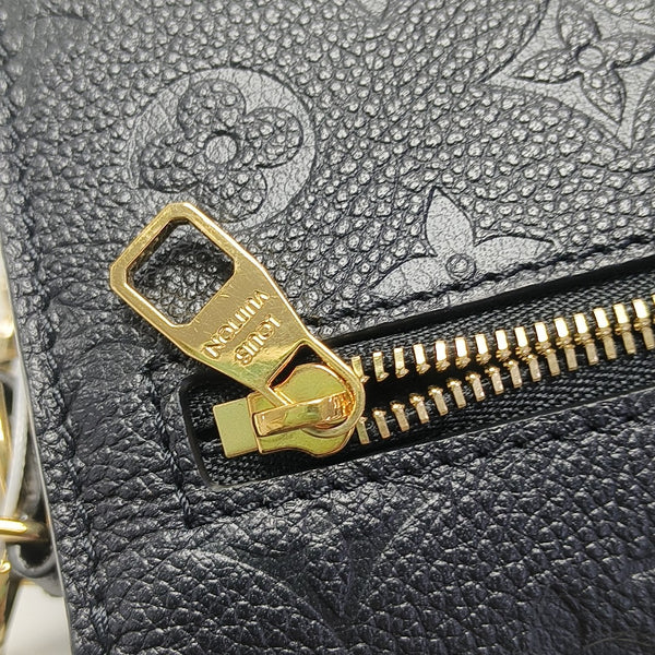 MÉTIS EAST WEST Monogram Calfskin Black
