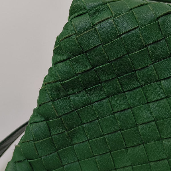 Lambskin Shoulder Bag Green