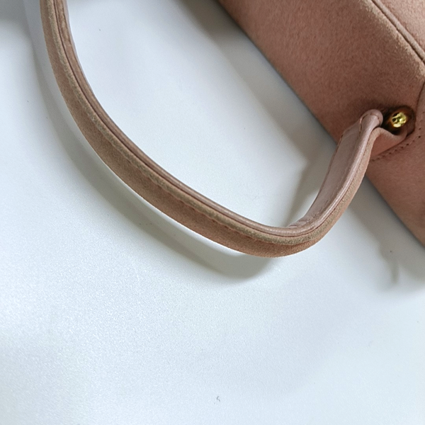 Quilted Suede Pink
