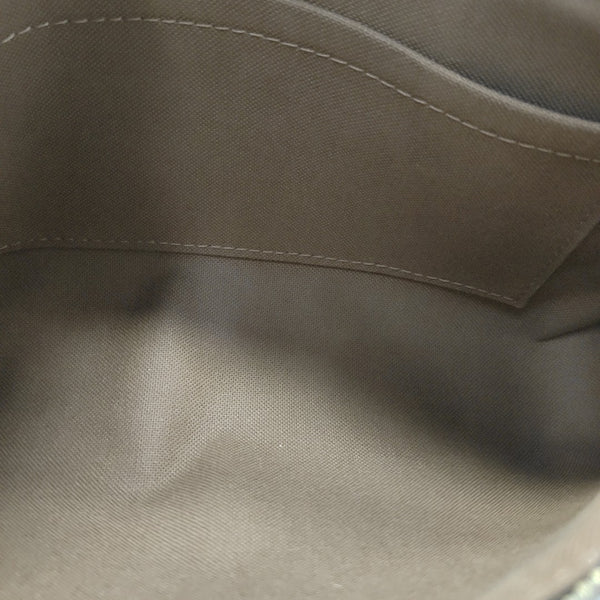 ACCESSOIRES GM Monogram Coated Canvas Brown