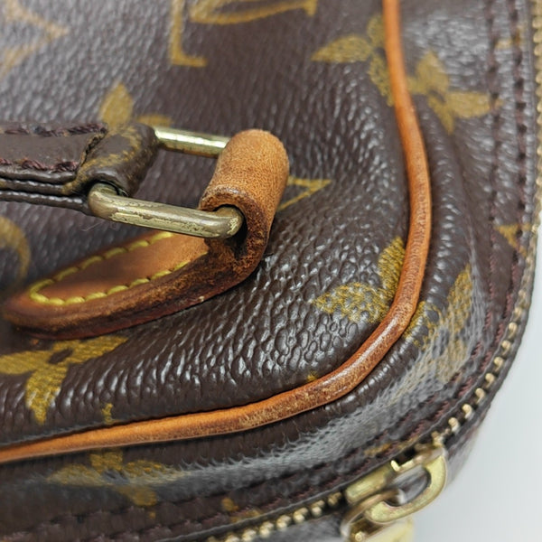 MARLY BANDOULIERE Monogram Coated Canvas Brown