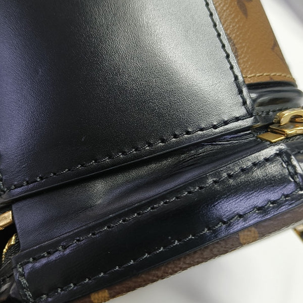 CANNES PM Monogram Coated Canvas Brown
