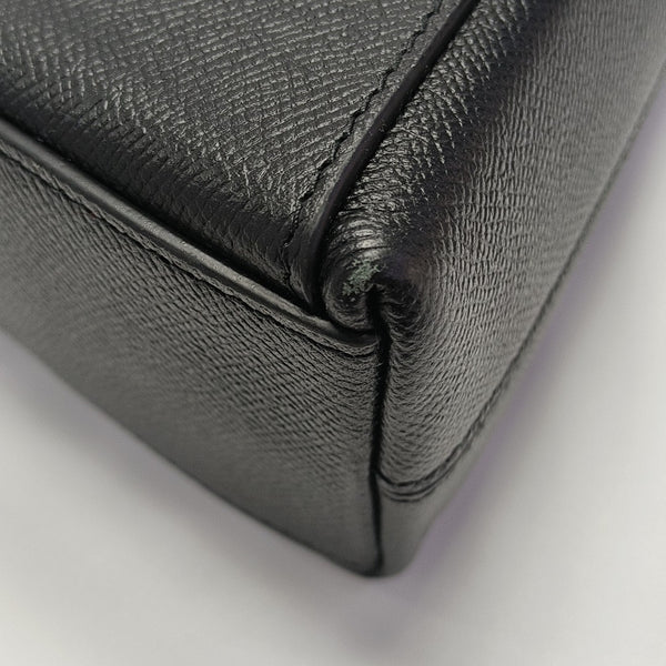 Calfskin Shoulder Bag Extra Small Black