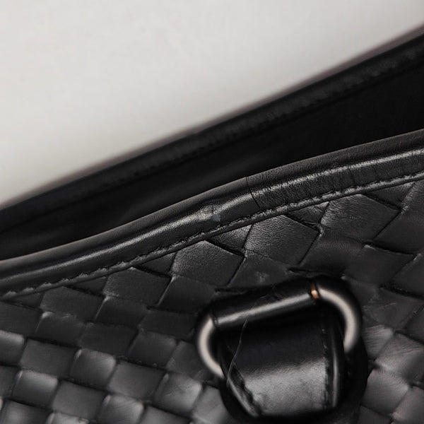 Lambskin Crossbody Bag Black