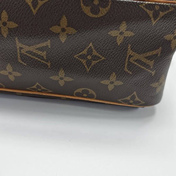 VIVA CITE Monogram Coated Canvas Brown