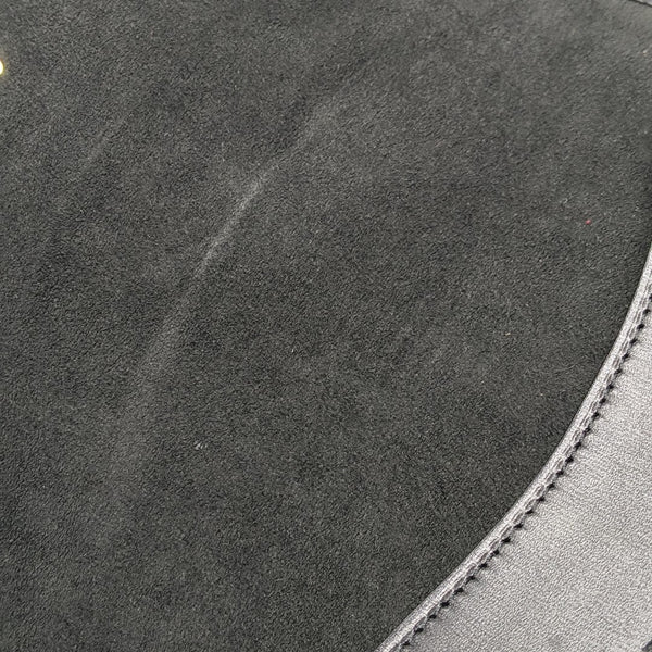 SAUMUR MM Calfskin Black
