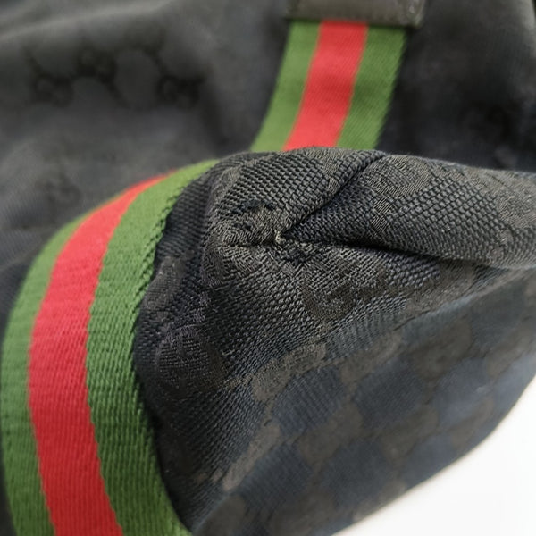 Monogram Canvas Top Handle Bag Black