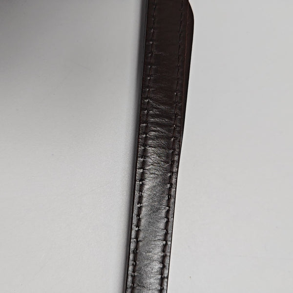 HOXTON Damier Ebene Coated Canvas Brown