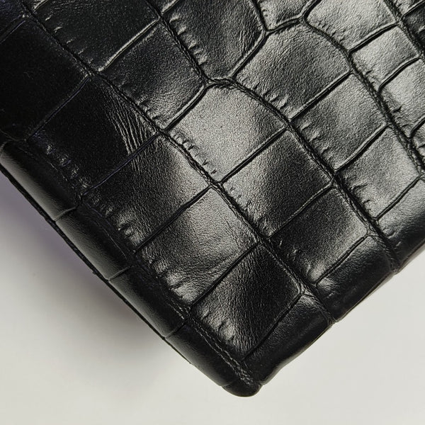 Calfskin Shoulder Bag Black