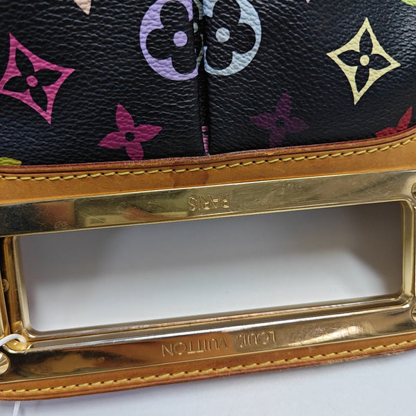 LV × TM JUDY Monogram Coated Canvas Black