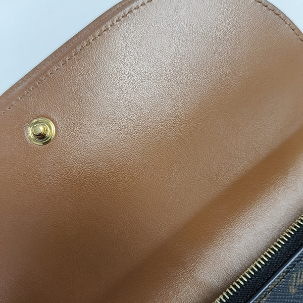TRIOMPHE CANVAS Small Coated Canvas Brown