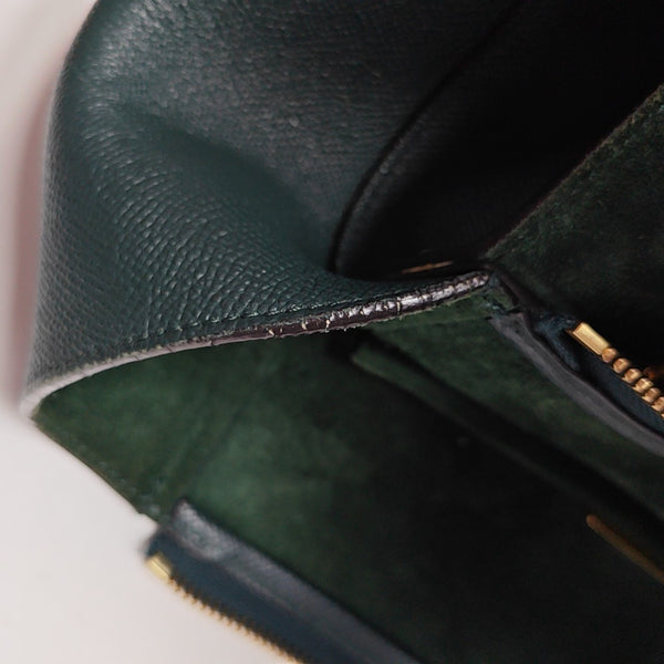 BELT Micro Calfskin Green