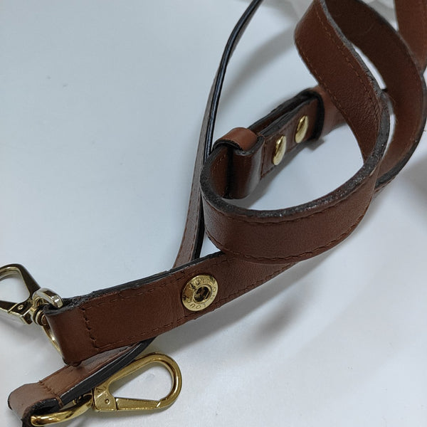 DAUPHINE MM Monogram Coated Canvas Brown