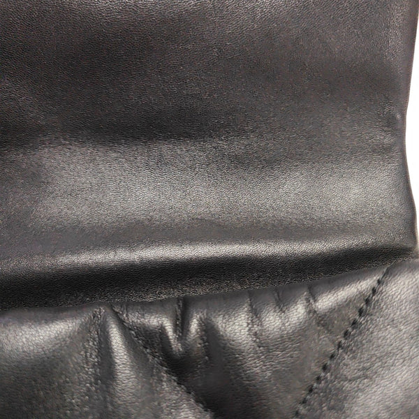 CHANEL 19 Small Quilted Lambskin Black