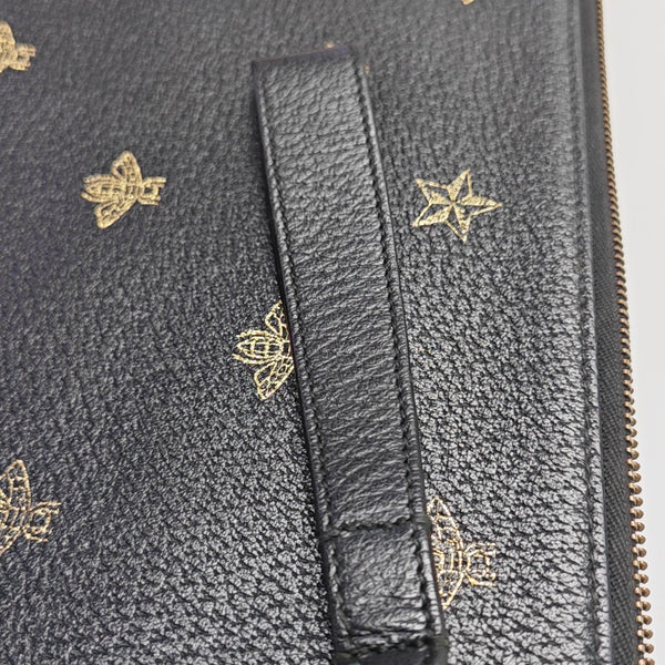 Calfskin Clutch Black