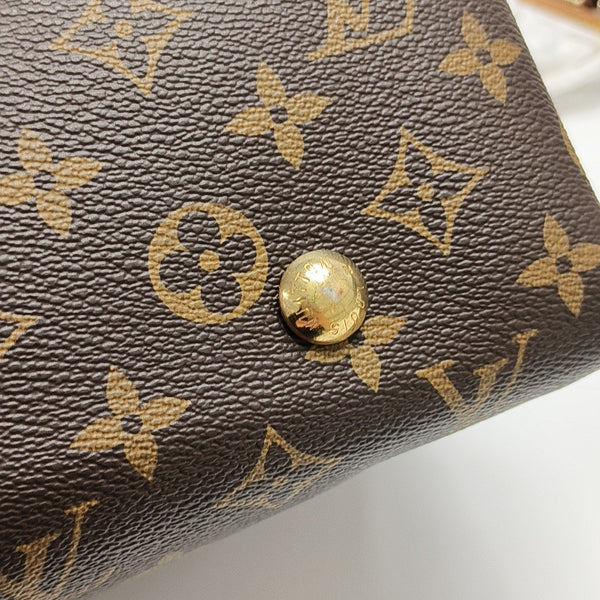 CARRYALL MM Monogram Coated Canvas Brown