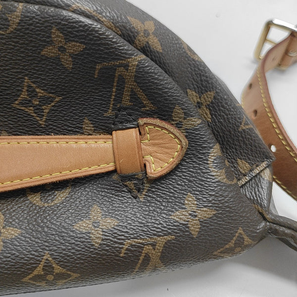 BUMBAG Monogram Coated Canvas Brown