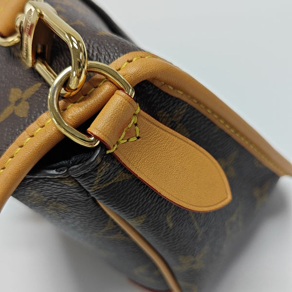 DIANE Monogram Coated Canvas Brown