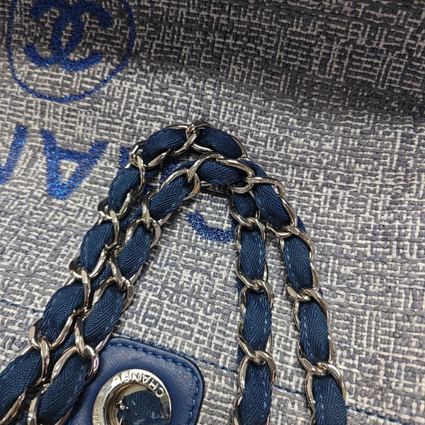 DEAUVILLE Large Wool Blue