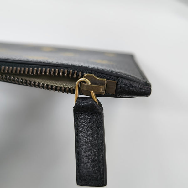 Bee Web Calfskin Black