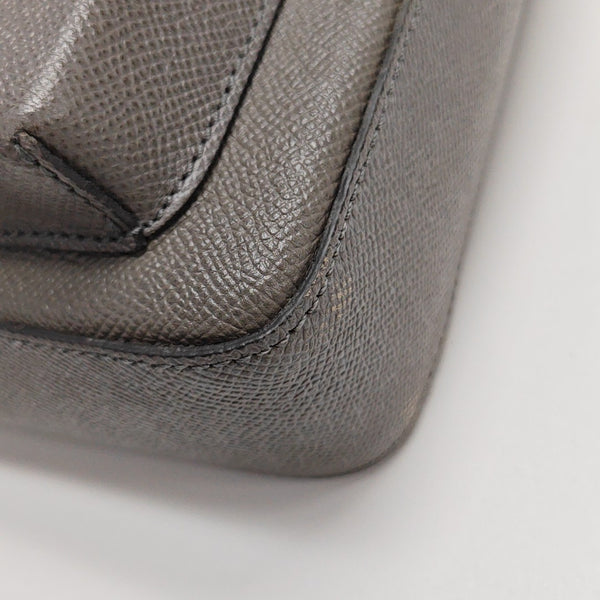 Calfskin Shoulder Bag Gray