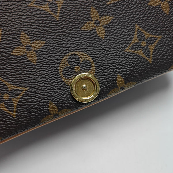 DIANE Nano Monogram Coated Canvas Brown