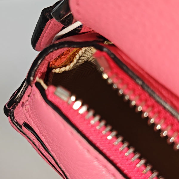 Puzzle Mini Calfskin Pink