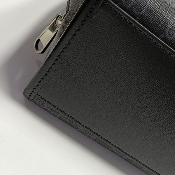 Retro Monogram Coated Canvas Black