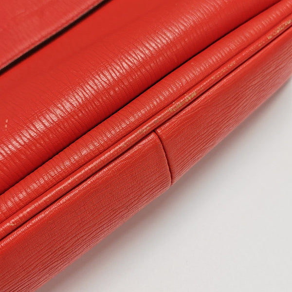 Calfskin Shoulder Bag Red