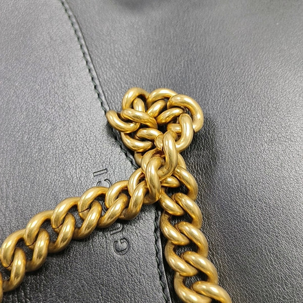 GG Marmont Calfskin Black