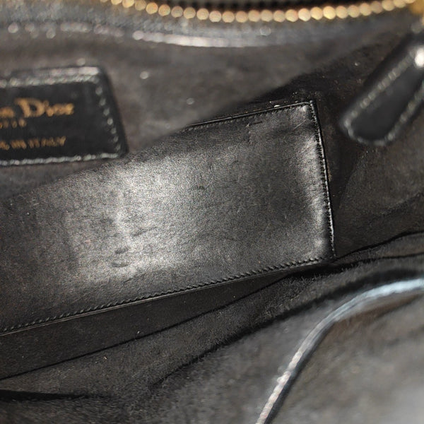 Lady Dior Medium Cannage Lambskin Black