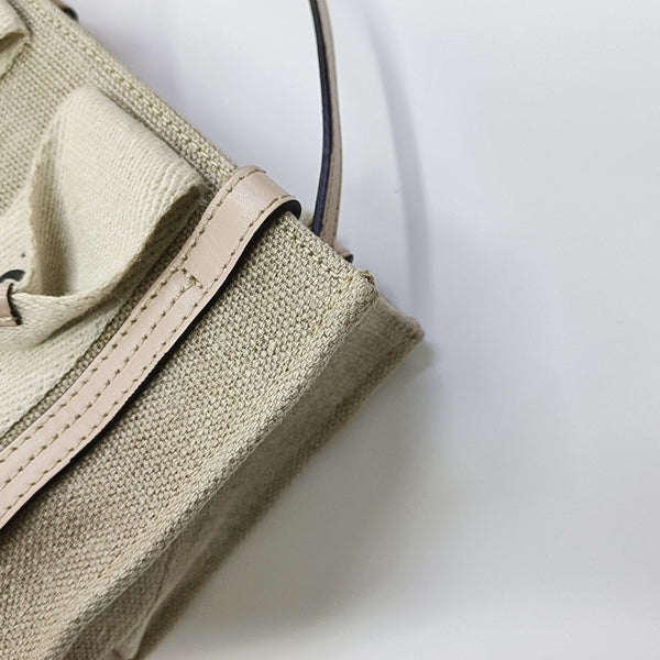 Woody Mini Canvas Beige