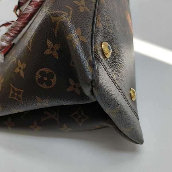 FLOWER Monogram Coated Canvas Brown