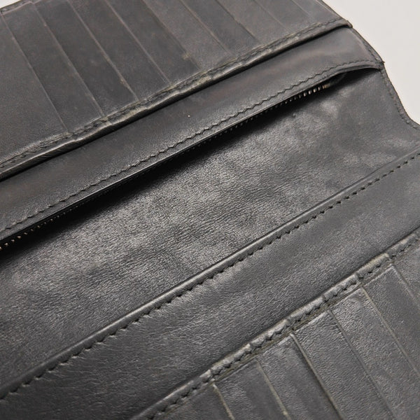 Calfskin Wallet Gray