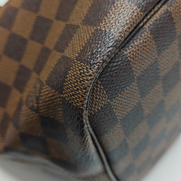 NEVERFULL MM Damier Ebene Coated Canvas Brown